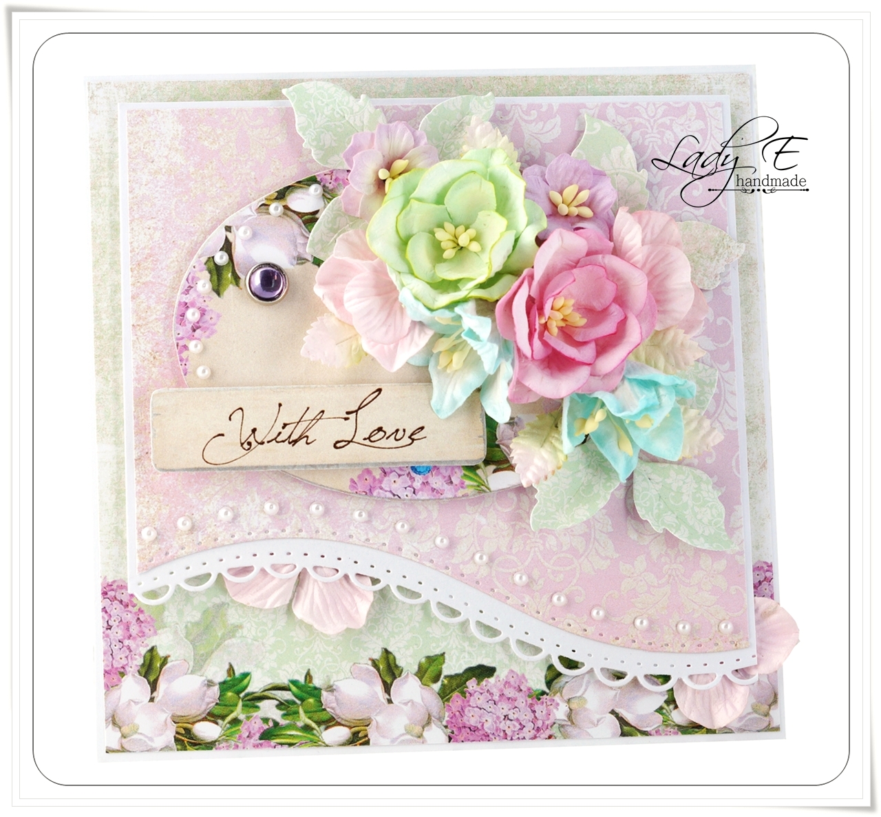 Pastel Valentine's Card