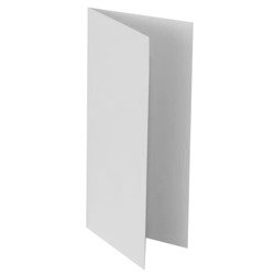 White base for cards 10x21 cm (4x8.3")