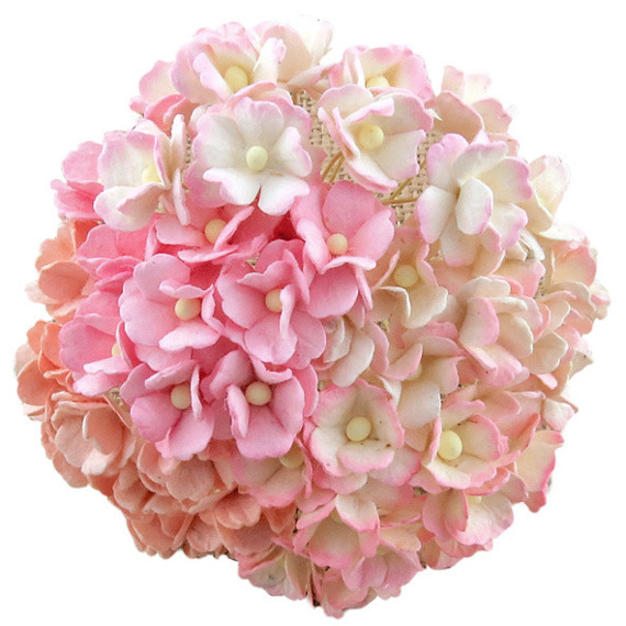 100 MIXED PINK COLOUR SWEETHEART BLOSSOM