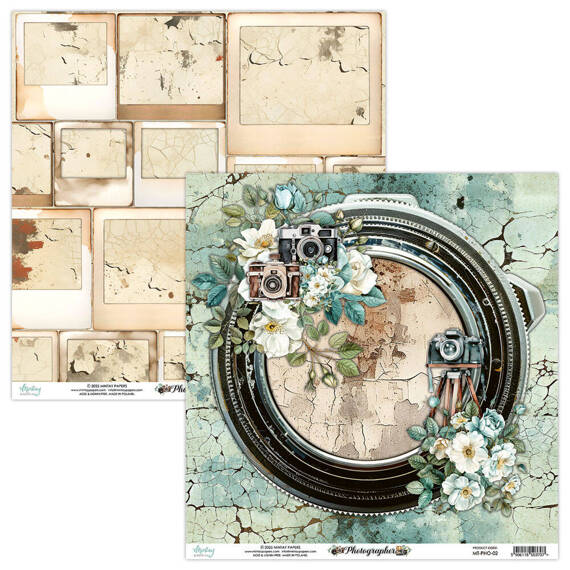 30x30 scrapbooking paper - Mintay - Photographer 02