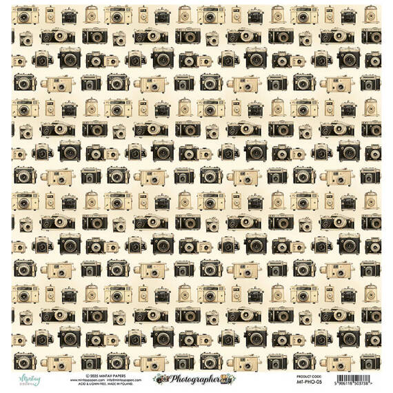 30x30 scrapbooking paper - Mintay - Photographer 05