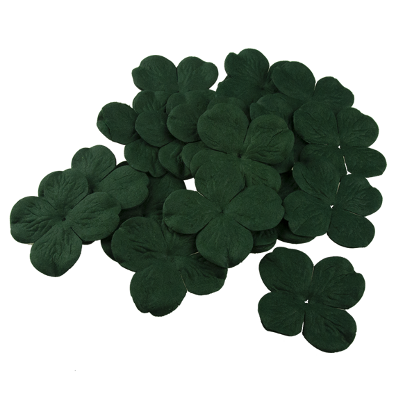 50 FERN GREEN HYDRANGEA BLOOMS - 2" (50mm)