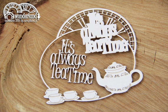 Alice in Wonderland - frame - Always a tea time 
