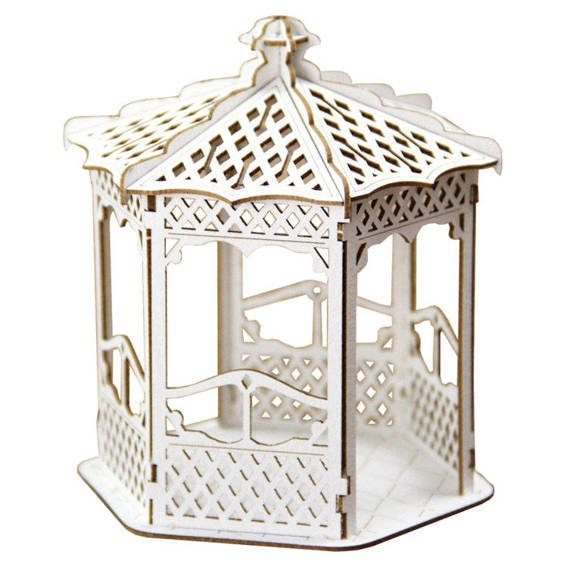 Chipboard Gazebo -Arbour 03 -  Boho Love