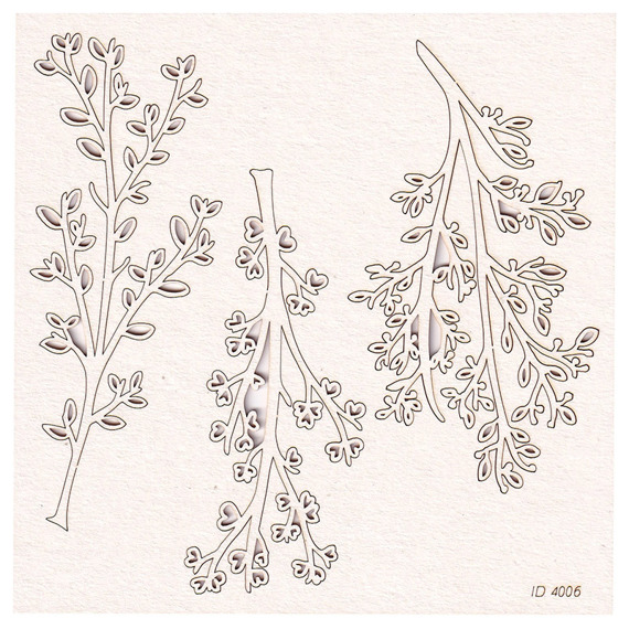 Chipboard - Spring Prodigy - Big Branches 01 
