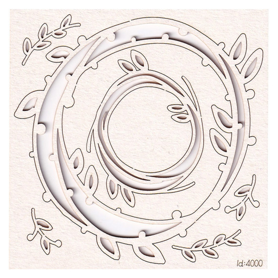 Chipboard - Spring Prodigy - Wreaths 2