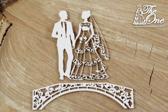 Chipboard The one - On A Brigde - Wedding