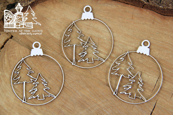 Chipboard - Winter at the gates - Baubles