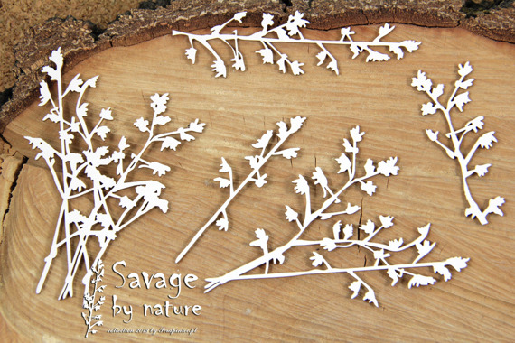 Chipboard branches small - Savage by Nature