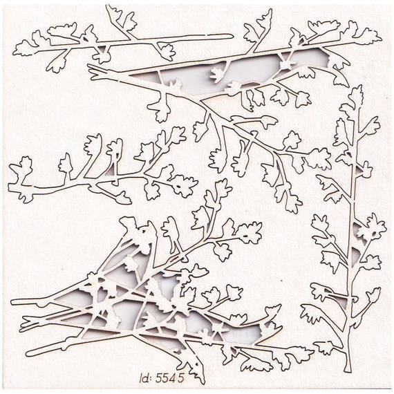 Chipboard branches small - Savage by Nature