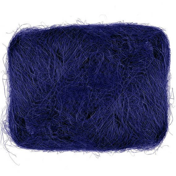 Decoration sisal fiber - blue
