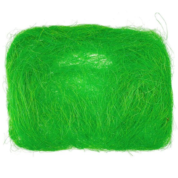 Decoration sisal fiber - grass green