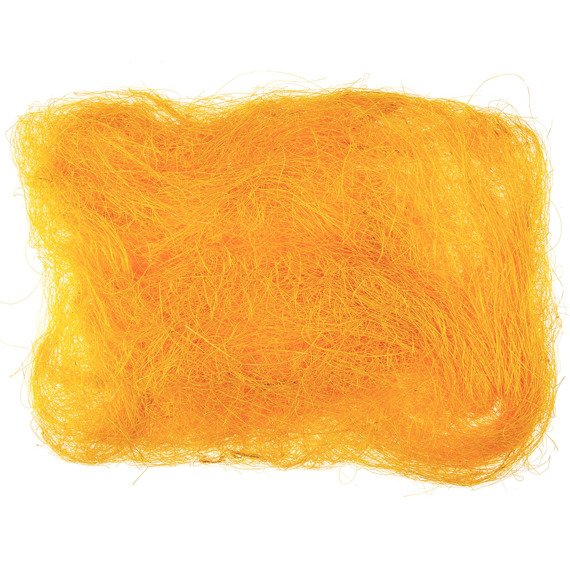 Decoration sisal fiber - light orange