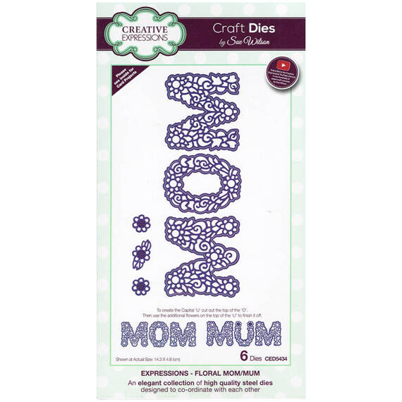 Die - Creative Expressions - Floral Mom