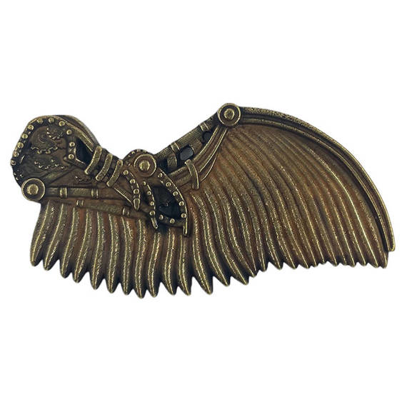 Electroplated metal ornament - Wing 3 right wing