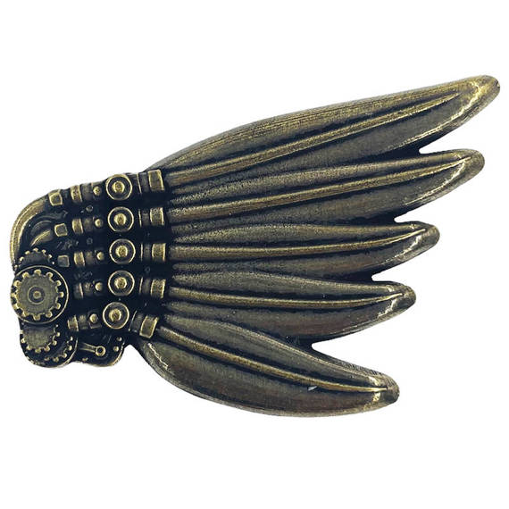 Electroplated metal ornament - Wing 4 right wing