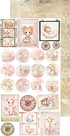 GIRL &amp; CURL - Craft o'clock - accessory set - MIX