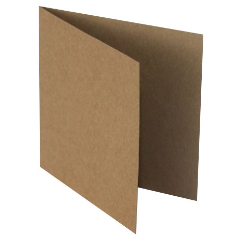 Kraft base for cards 14x14cm (5.5x5.5")