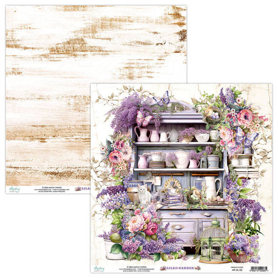 MINTAY Scrapbooking Craft Papier - Lilac Garden