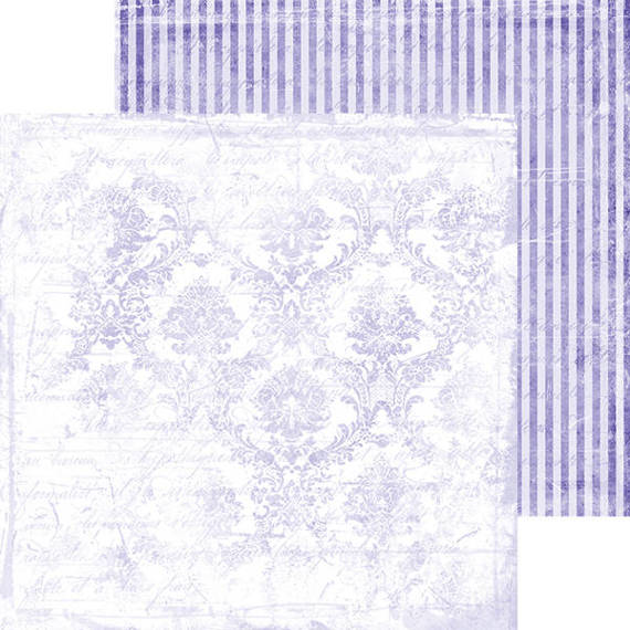 Scrapbooking Craft Papier Set 15x15 - Craft o'clock - Lavender Mood