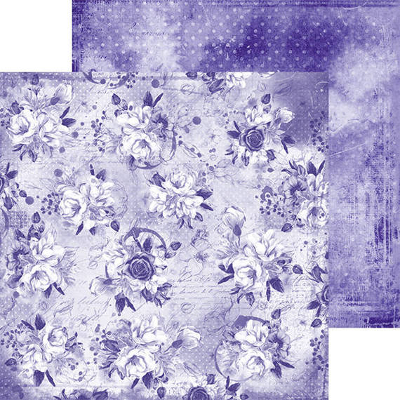 Scrapbooking Craft Papier Set 15x15 - Craft o'clock - Lavender Mood