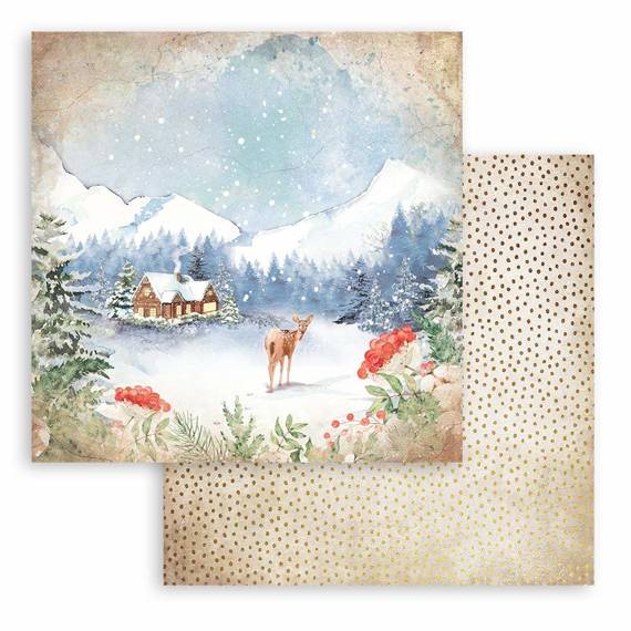 Scrapbooking Craft Papier Set 15x15 - Stamperia - Romantic Home