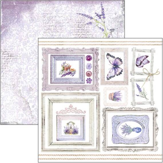 Scrapbooking Craft Papier Set 15x15cm - Ciao Bella - Morning in Provence