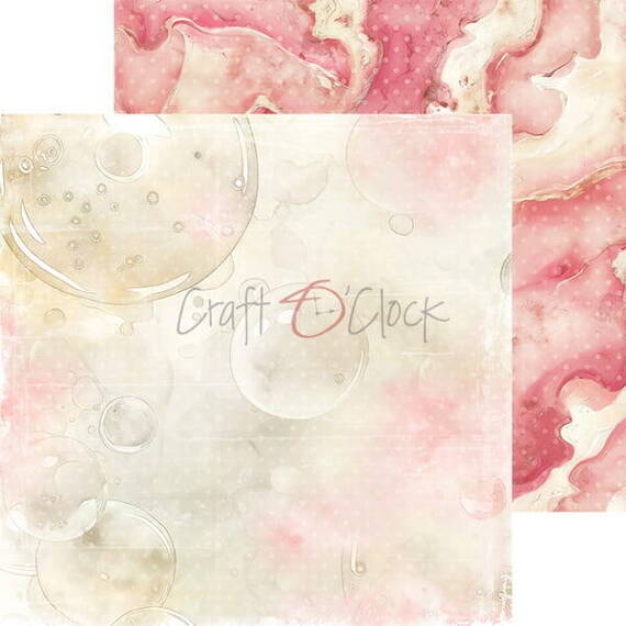 Scrapbooking Craft Papier Set 20,3x20,3 - Craft o'clock - Girl & Curl - BASIC