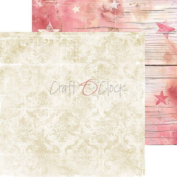 Scrapbooking Craft Papier Set 20,3x20,3 - Craft o'clock - Girl & Curl - BASIC