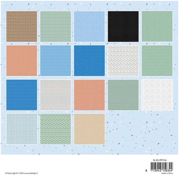 Scrapbooking Craft Papier Set 20x20 - StudioLight - Background designs