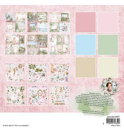 Scrapbooking Craft Papier Set 20x20 - StudioLight - Small Designs & Elements Romantic Moments