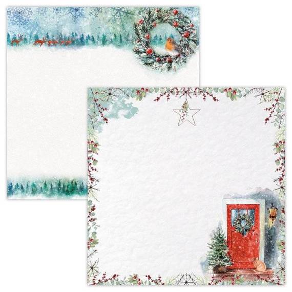 Scrapbooking Craft Papier Set 30.5x30.5 - Studio Light - Let It Snow