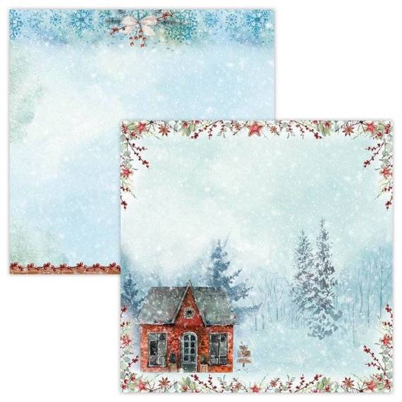 Scrapbooking Craft Papier Set 30.5x30.5 - Studio Light - Let It Snow