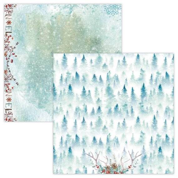 Scrapbooking Craft Papier Set 30.5x30.5 - Studio Light - Let It Snow