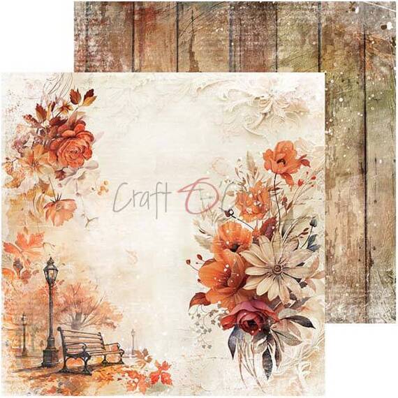 Scrapbooking Craft Papier Set for scrapbooking 15x15 - Craft o'clock - Autumnaria