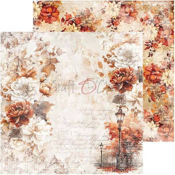 Scrapbooking Craft Papier Set for scrapbooking 15x15 - Craft o'clock - Autumnaria