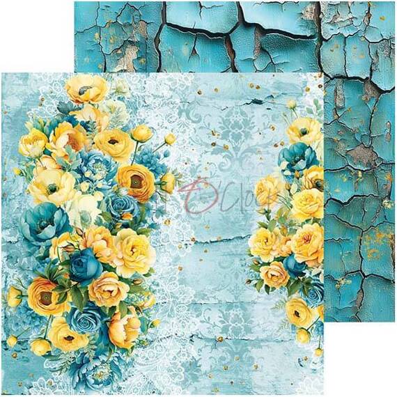 Scrapbooking Craft Papier Set for scrapbooking 15x15 - Craft o'clock - Sunset Mood