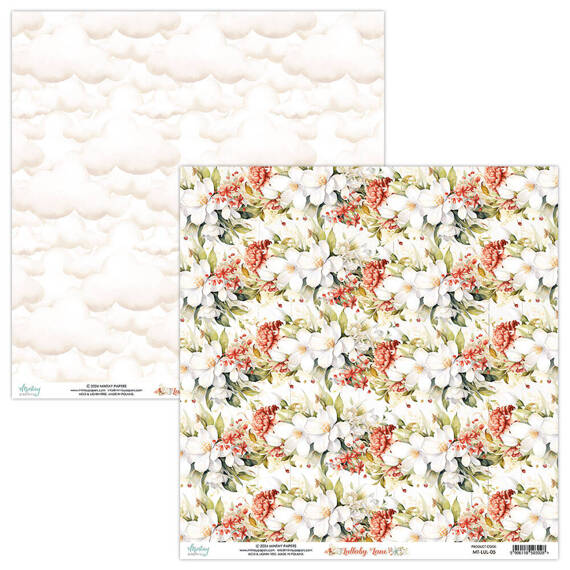 Scrapbooking Craft Papier Set for scrapbooking 15x15 - Mintay - Lullaby Lane