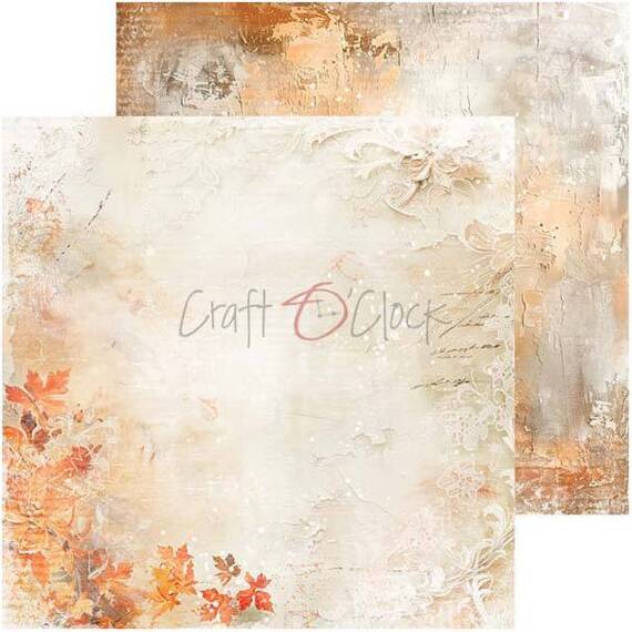 Scrapbooking Craft Papier Set for scrapbooking 20,3x20,3 - Craft o'clock - Autumnaria - BASIC