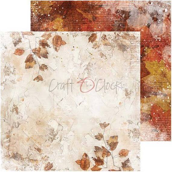 Scrapbooking Craft Papier Set for scrapbooking 20,3x20,3 - Craft o'clock - Autumnaria - BASIC