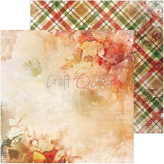 Scrapbooking Craft Papier Set for scrapbooking 20,3x20,3 - Craft o'clock - Autumnaria - BASIC