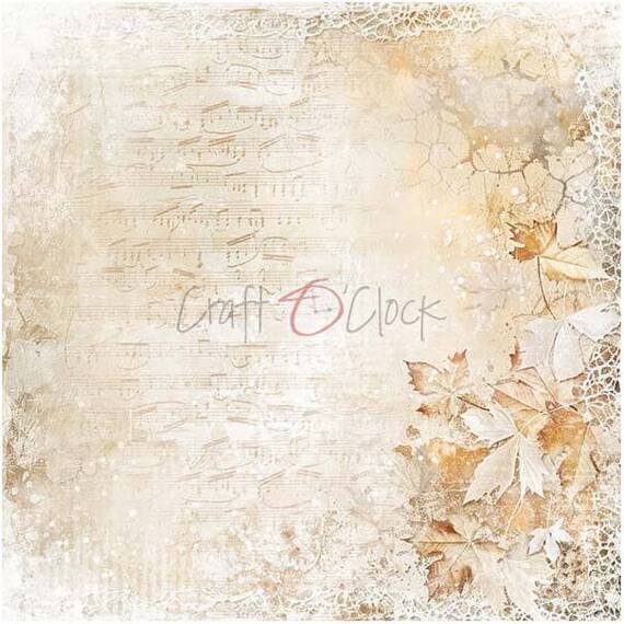 Scrapbooking Craft Papier Set for scrapbooking 20,3x20,3 - Craft o'clock - Autumnaria - BASIC