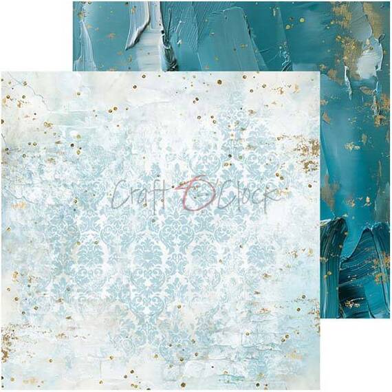 Scrapbooking Craft Papier Set for scrapbooking 20,3x20,3 - Craft o'clock - Soulflowers - MIX