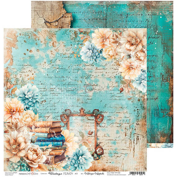 Scrapbooking Craft Papier Set for scrapbooking 20,3x20,3 - Craft o'clock - Vintage Heaven mix