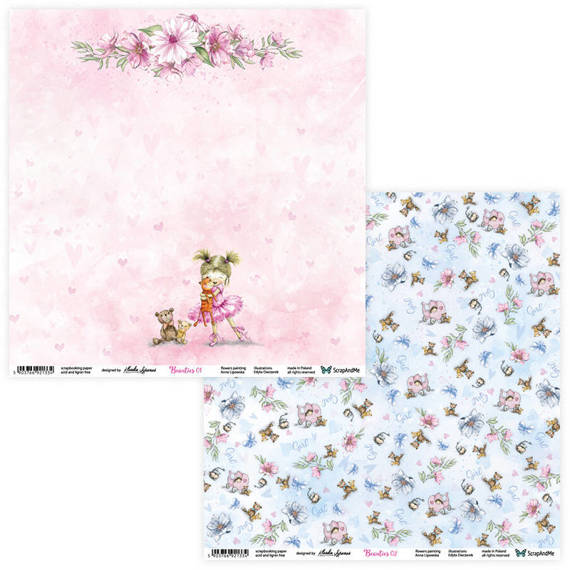 Scrapbooking Craft Papier Set for scrapbooking 30x30 - ScrapAndMe - Beauties