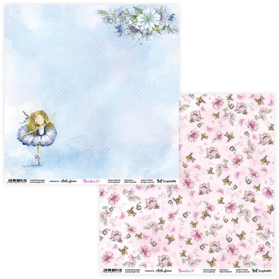 Scrapbooking Craft Papier Set for scrapbooking 30x30 - ScrapAndMe - Beauties