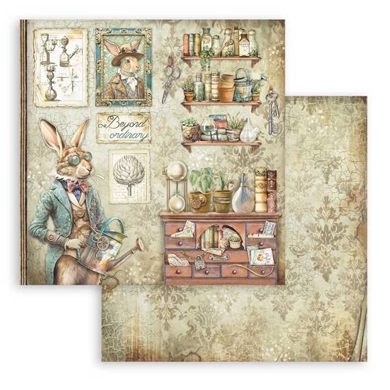 Scrapbooking Craft Papier Set for scrapbooking 30x30 - Stamperia - Alterego