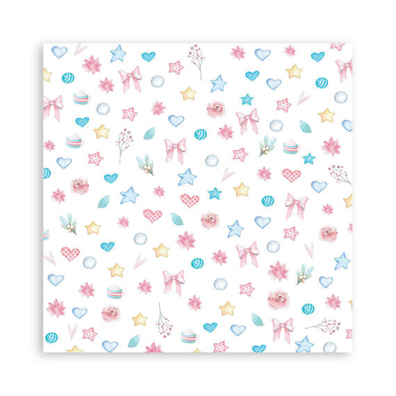 Scrapbooking Craft Papier Set for scrapbooking 30x30 - Stamperia - Christmas Rose