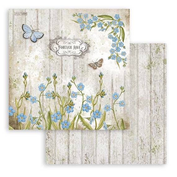 Scrapbooking Craft Papier Set for scrapbooking 30x30 - Stamperia - Romantic Garden House