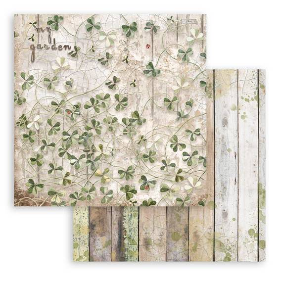 Scrapbooking Craft Papier Set for scrapbooking 30x30 - Stamperia - Romantic Garden House